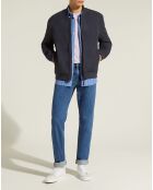 Bomber Lambers bleu marine