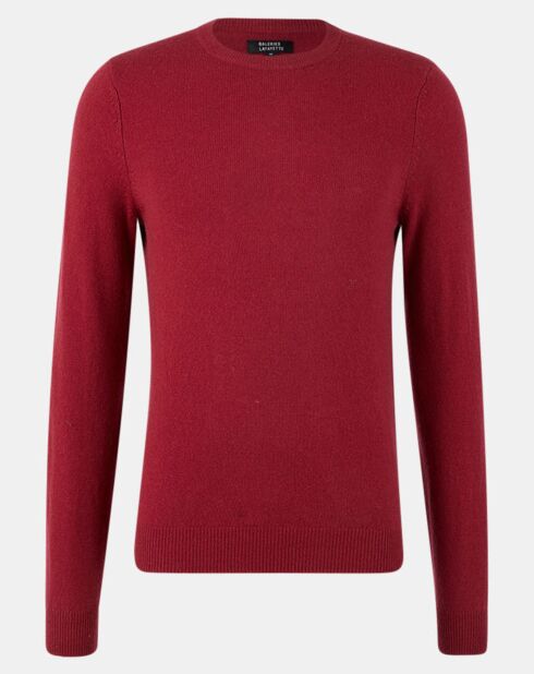 Pull 100% Laine Toolon rouge