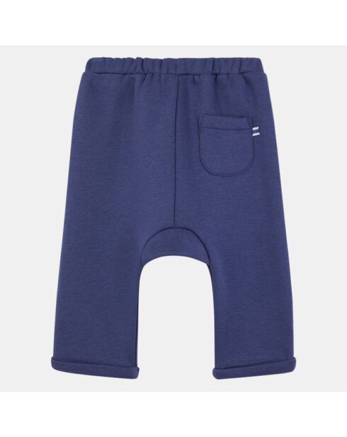 Jogging en Coton molletonné Ondo bleu marine