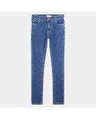 Jegging en Coton stretch Thoom bleu