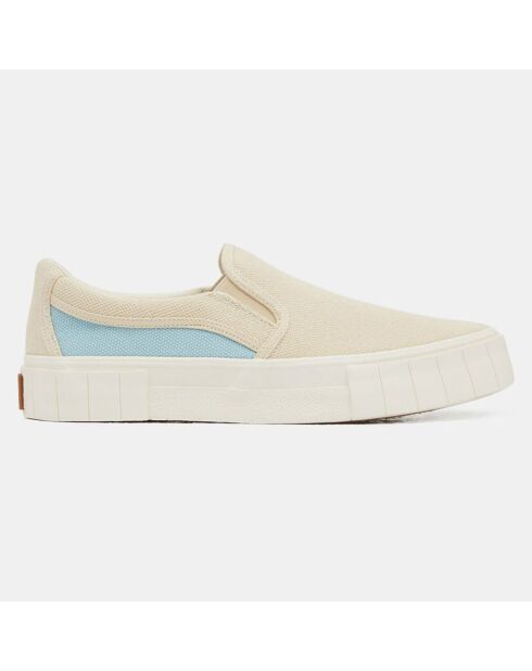 Slip On Yess beige/bleu