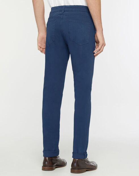 Pantalon slim Kuflex Flex bleu