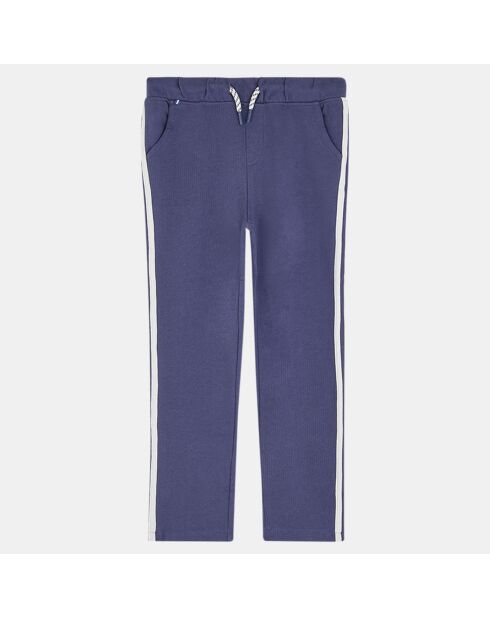 Pantalon de Jogging en Coton Tom bleu marine