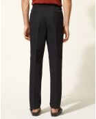 Pantalon droit Kujog noir