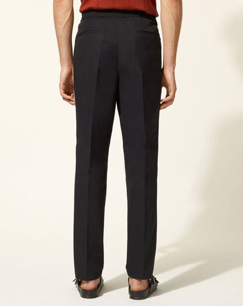 Pantalon droit Kujog noir