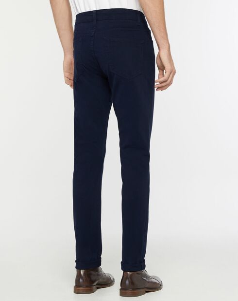 Pantalon slim Kuflex bleu marine