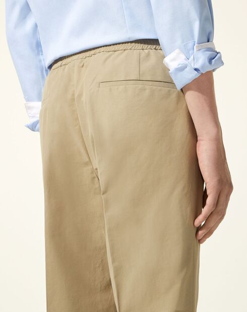 Pantalon droit Kujog beige