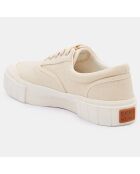 Sneakers en Coton Bio Opal beiges