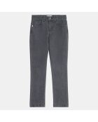 Jean Skinny en Coton bio stretch gris