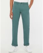 Pantalon Chino en Coton Bio Relax Kutrelax vert