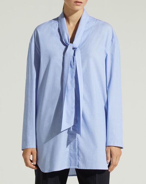 Chemise ample Pali bleue