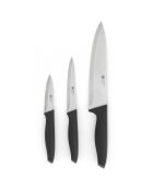 3 Couteaux de Cuisine Office, Utile et Chef Advantage gris/noir