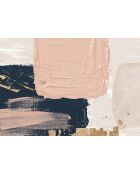 Tapis vinyle Oleo 1 rose - 70x100 cm