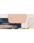 Tapis vinyle Oleo 1 rose - 66x150 cm