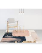 Tapis vinyle Oleo 1 rose - 100x150 cm