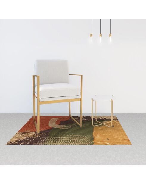 Tappeto in vinile multicolore Oleo 4 - 70x100 cm