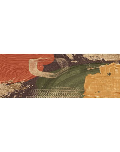 Tapis vinyle Oleo 4 multicolore - 66x180 cm