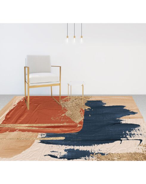 Oleo 6 veelkleurig vinyltapijt - 200x300 cm