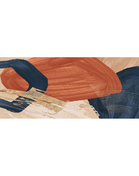 Tappeto in vinile multicolore Oleo 7 - 66x150 cm