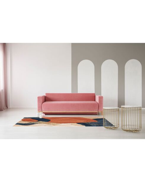 Tappeto in vinile multicolore Oleo 7 - 66x150 cm