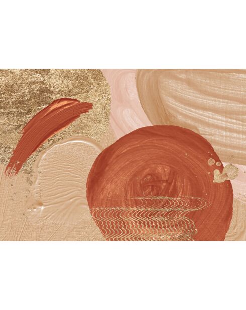 Tappeto in vinile multicolore Oleo 13 - 70x100 cm