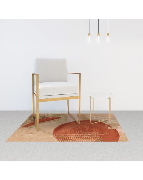 Tappeto in vinile multicolore Oleo 13 - 70x100 cm