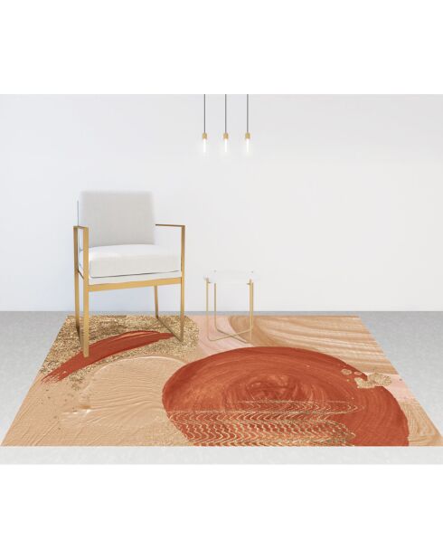 Tappeto in vinile multicolore Oleo 13 - 100x150 cm