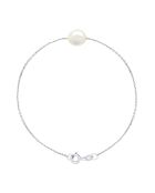 Bracelet en Argent & Perle de Culture d'Eau Douce blanc nacre