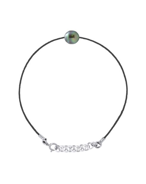 Rainbow Love Link Armband aus Silber und Tahiti-Zuchtperle