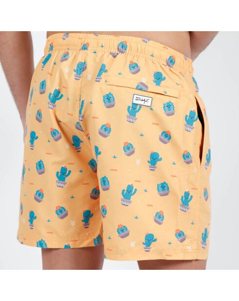 Short de bain Bryan ocre
