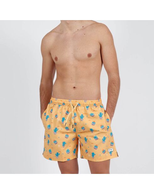 Short de bain Bryan ocre