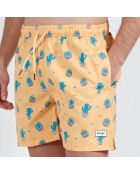 Short de bain Bryan ocre