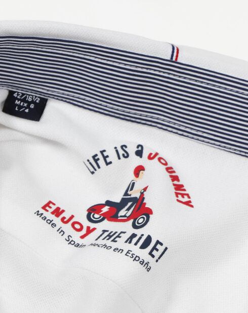 Polo Noah blanc
