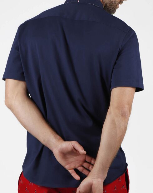 Polo azul marino Max