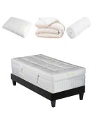 Pack prêt-à-dormir Empereur blanc/anthracite - 90x200 cm