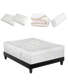 Pack prêt-à-dormir Empereur blanc/anthracite - 140x200 cm