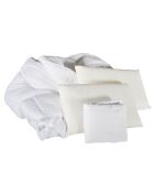 Pack prêt-à-dormir Empereur blanc/anthracite - 140x200 cm