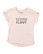 T-Shirt en Coton Tiba rose pâle