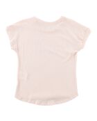 T-Shirt en Coton Tiba rose pâle