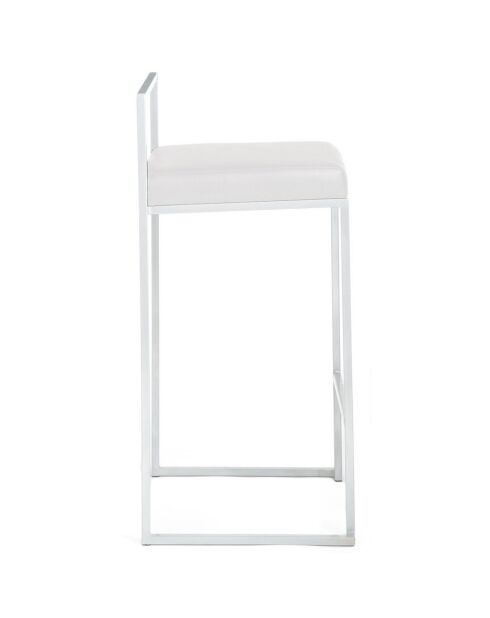 2 Tabourets Dodo blancs - 88x41x41 cm