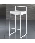 2 Tabourets Dodo blancs - 88x41x41 cm