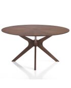 Table ronde Tallin noyer - 75x137 cm