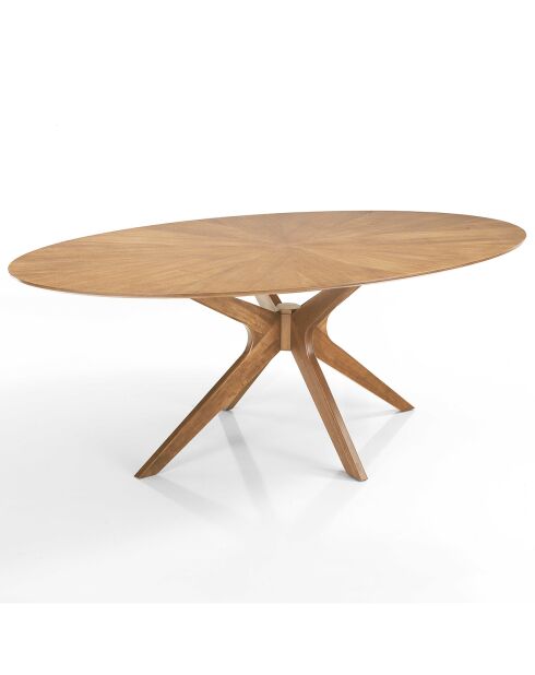 Table en Bois Tallin chêne - 75x110x190 cm