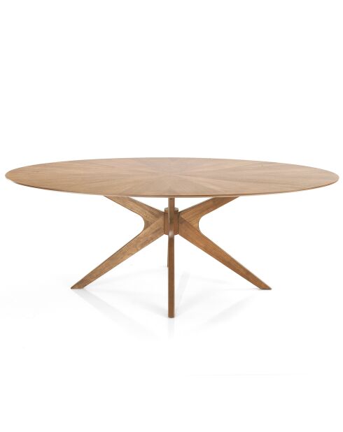 Table en Bois Tallin chêne - 75x110x190 cm