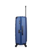 Valise Long Séjour  4 roues simples Porter 75 cm bleue