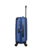 Valise Cabine 4 roues simples Porter 55 cm bleue