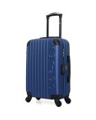 Valise Cabine 4 roues simples Porter 55 cm bleue