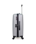 Valise Moyen Séjour 4 roues simples Springfield 65 cm grise