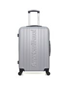 Valise Moyen Séjour 4 roues simples Springfield 65 cm grise