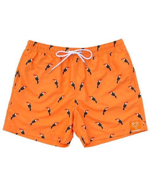 Bañador naranja Le Plumé